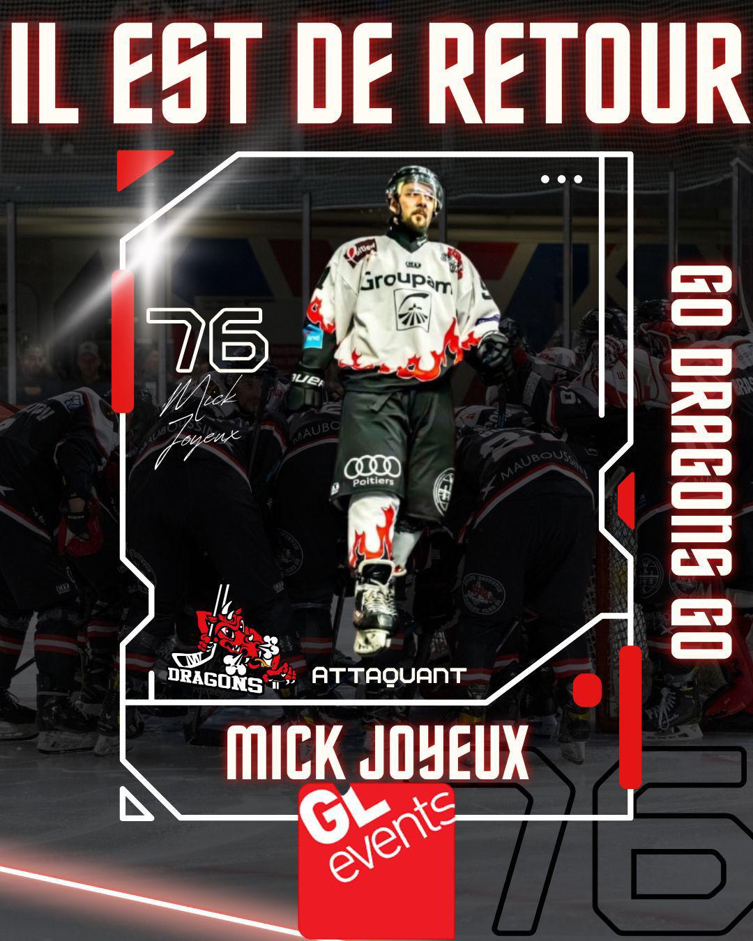 L’équipe 1ère - 76 MICK JOYEUX